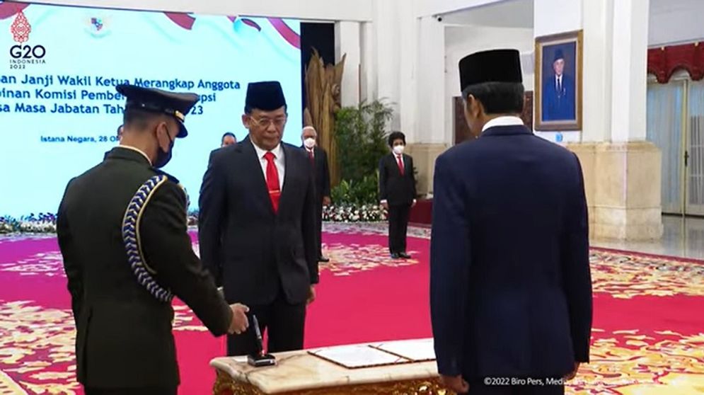 Johanis Tanak Resmi Dilantik Jadi Wakil Ketua KPK, Punya Harta Rp8,91 Miliar